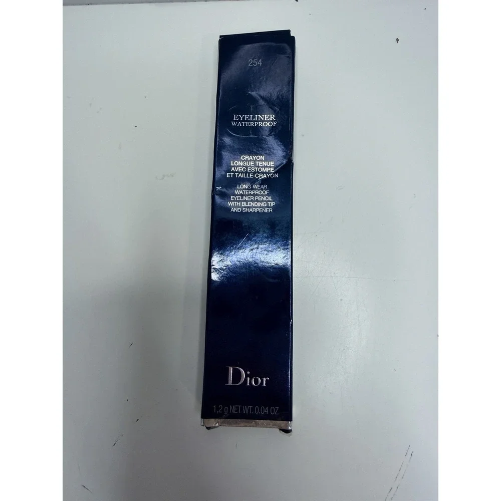 DIOR EYELINER WATERPROOF LONG-WEAR WATERPROOF EYELINER PENCIL 1.2G #254 NIB